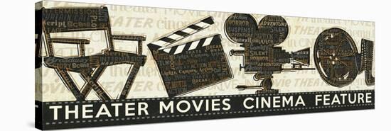 Cinema-Pela Design-Stretched Canvas