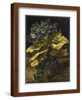 Cineraria Asters in a Pot-Vincent van Gogh-Framed Giclee Print