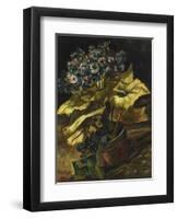 Cineraria Asters in a Pot-Vincent van Gogh-Framed Giclee Print