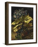 Cineraria Asters in a Pot-Vincent van Gogh-Framed Giclee Print