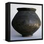 Cinerary Urn, from Castelletto Ticino, Piedmont, Italy, Iron Age, Golasecca Culture-null-Framed Stretched Canvas