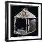 Cinerary Urn, Terracotta, from Colli Albani, Lazio, Italy, Iron Age-null-Framed Giclee Print