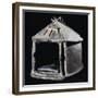 Cinerary Urn, Terracotta, from Colli Albani, Lazio, Italy, Iron Age-null-Framed Giclee Print