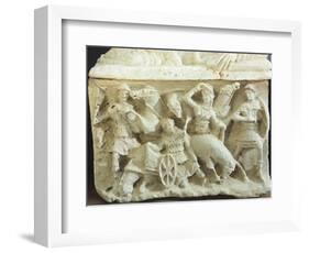 Cinerary Urn with the Sacrifice of Ippolito, Son of Theseus-null-Framed Giclee Print