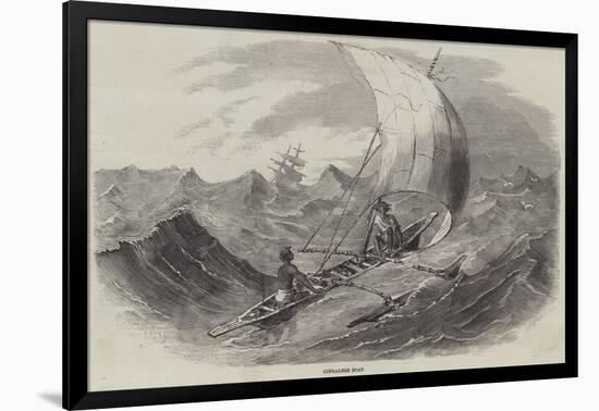 Cingalese Boat-null-Framed Giclee Print