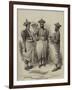 Cinghalese Chiefs Waiting for the Prince of Wales at Kandy, Ceylon-null-Framed Giclee Print