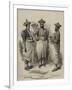 Cinghalese Chiefs Waiting for the Prince of Wales at Kandy, Ceylon-null-Framed Giclee Print