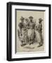 Cinghalese Chiefs Waiting for the Prince of Wales at Kandy, Ceylon-null-Framed Premium Giclee Print