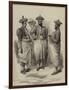 Cinghalese Chiefs Waiting for the Prince of Wales at Kandy, Ceylon-null-Framed Giclee Print