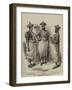 Cinghalese Chiefs Waiting for the Prince of Wales at Kandy, Ceylon-null-Framed Giclee Print