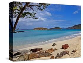 Cinnamon Bay on the Island of St. John, Us Virgin Islands-Joe Restuccia III-Stretched Canvas