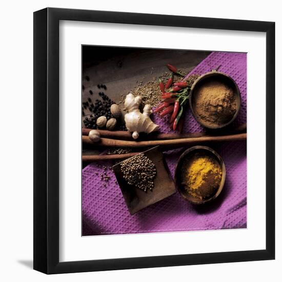 Cinnamon, Coriander, Ginger-Michael Boyny-Framed Art Print