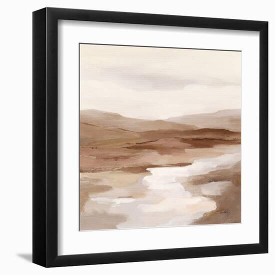 Cinnamon Riverbank I Light-Silvia Vassileva-Framed Art Print