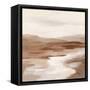 Cinnamon Riverbank I Light-Silvia Vassileva-Framed Stretched Canvas