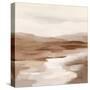 Cinnamon Riverbank I Light-Silvia Vassileva-Stretched Canvas