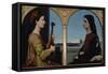 Cino and Selvaggia-Amos Cassioli-Framed Stretched Canvas