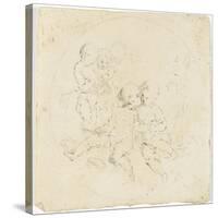 Cinq enfants nus-Arnould de Vuez-Stretched Canvas