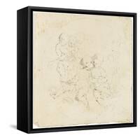 Cinq enfants nus-Arnould de Vuez-Framed Stretched Canvas