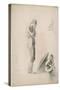 Cinq études de femmes nues-Odilon Redon-Stretched Canvas