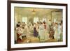 Cinq Heures Chez Le Couturier Paquin, 1906-Henri Gervex-Framed Giclee Print