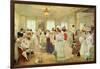 Cinq Heures Chez Le Couturier Paquin, 1906-Henri Gervex-Framed Giclee Print