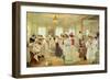 Cinq Heures Chez Le Couturier Paquin, 1906-Henri Gervex-Framed Giclee Print