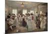 Cinq Heures Chez Le Couturier Paquin-Henri Gervex-Mounted Giclee Print