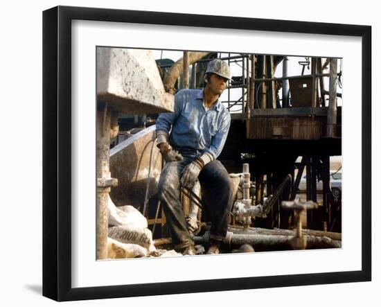 Cinq pieces faciles FIVE EASY PIECES by Bob Rafelson with Jack Nicholson, 1970 (photo)-null-Framed Photo