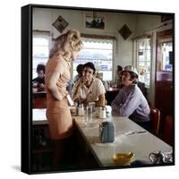 Cinq pieces faciles FIVE EASY PIECES by Bob Rafelson with Jack Nicholson and Karen Black, 1970 (pho-null-Framed Stretched Canvas
