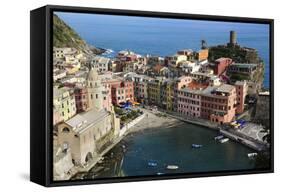 Cinque Terra 3-Chris Bliss-Framed Stretched Canvas
