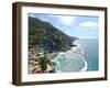 Cinque Terre Coast Line-Markus Bleichner-Framed Art Print