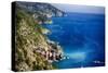 Cinque Terre Coast Scenic, Vernazza, Italy-George Oze-Stretched Canvas