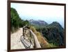 Cinque Terre Corniglia From the Trail-Marilyn Dunlap-Framed Art Print