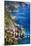 Cinque Terre Towns on the Cliffs, Italy-George Oze-Mounted Photographic Print