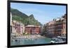 Cinque Terre Vernazza Harbor-Marilyn Dunlap-Framed Art Print