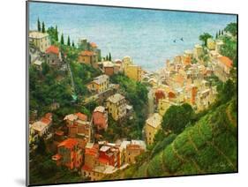 Cinque Terre-Chris Vest-Mounted Art Print