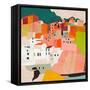 Cinque Terre-Ana Rut Bre-Framed Stretched Canvas