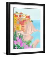 Cinque Terre-Petra Lizde-Framed Giclee Print