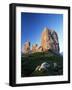 Cinque Torri at Sunset, Near Cortina d'Ampezzo, Dolomites, Veneto, Italy-Ruth Tomlinson-Framed Photographic Print