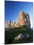 Cinque Torri at Sunset, Near Cortina d'Ampezzo, Dolomites, Veneto, Italy-Ruth Tomlinson-Mounted Photographic Print