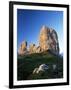 Cinque Torri at Sunset, Near Cortina d'Ampezzo, Dolomites, Veneto, Italy-Ruth Tomlinson-Framed Photographic Print