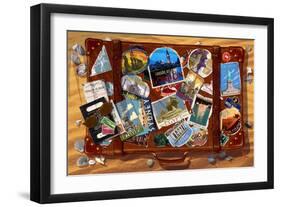 Cintage Travel Case-Garry Walton-Framed Art Print