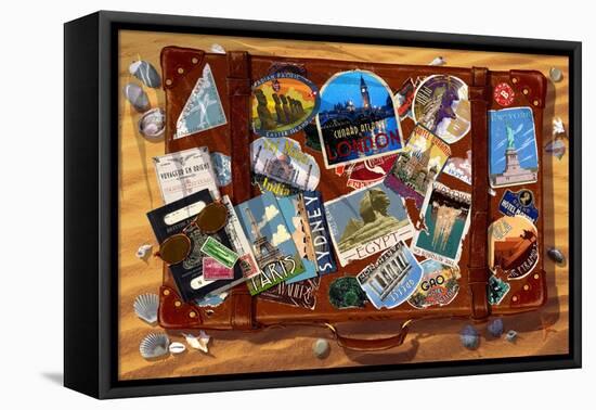 Cintage Travel Case-Garry Walton-Framed Stretched Canvas