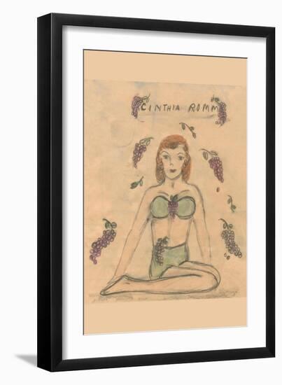 Cinthia Romm-Norma Kramer-Framed Art Print