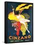 Cinzano Brut Vintage Ad-Leonetto Cappiello-Framed Poster