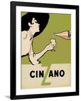 Cinzano - Citrus-The Vintage Collection-Framed Giclee Print