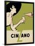Cinzano - Citrus-The Vintage Collection-Framed Giclee Print