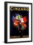 Cinzano Vermouth Torino-null-Framed Giclee Print