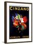 Cinzano Vermouth Torino-null-Framed Giclee Print