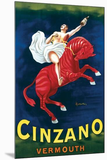 Cinzano Vermouth-null-Mounted Premium Giclee Print